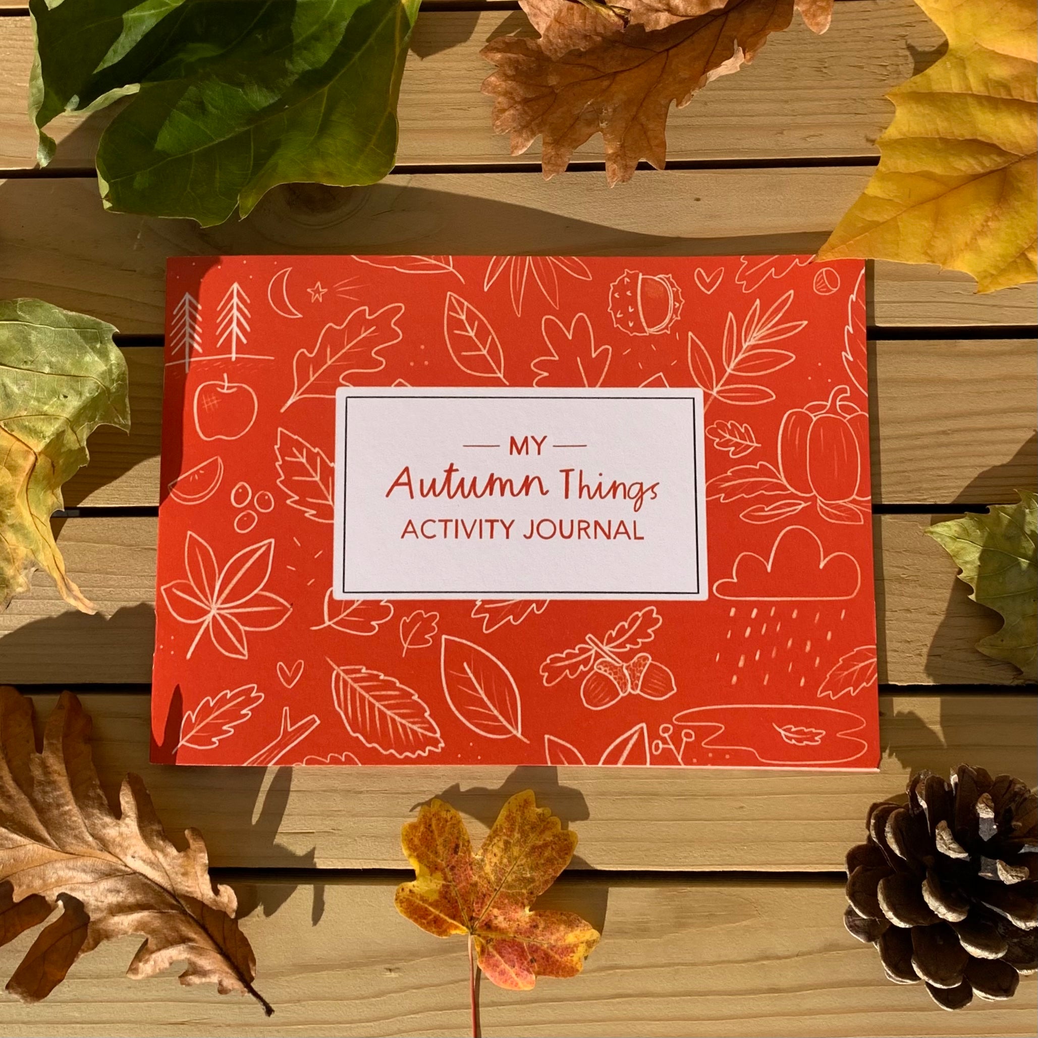 Autumn Things Activity Journal