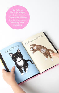 Mac & Jac - A Story of Opposites - NEW! Hard cover, 100% planet-friendly materials