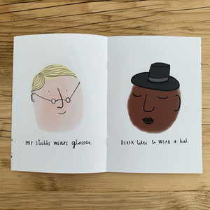Everyone is Different - A little book with a BIG message - Illustrated and published by Rachel Gale