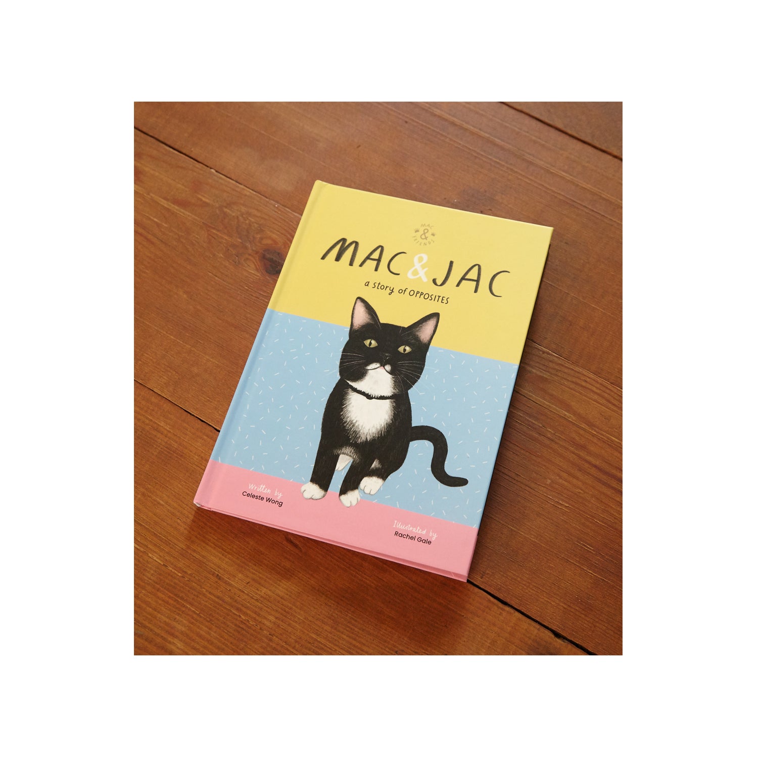 Mac & Jac - A Story of Opposites - NEW! Hard cover, 100% planet-friendly materials