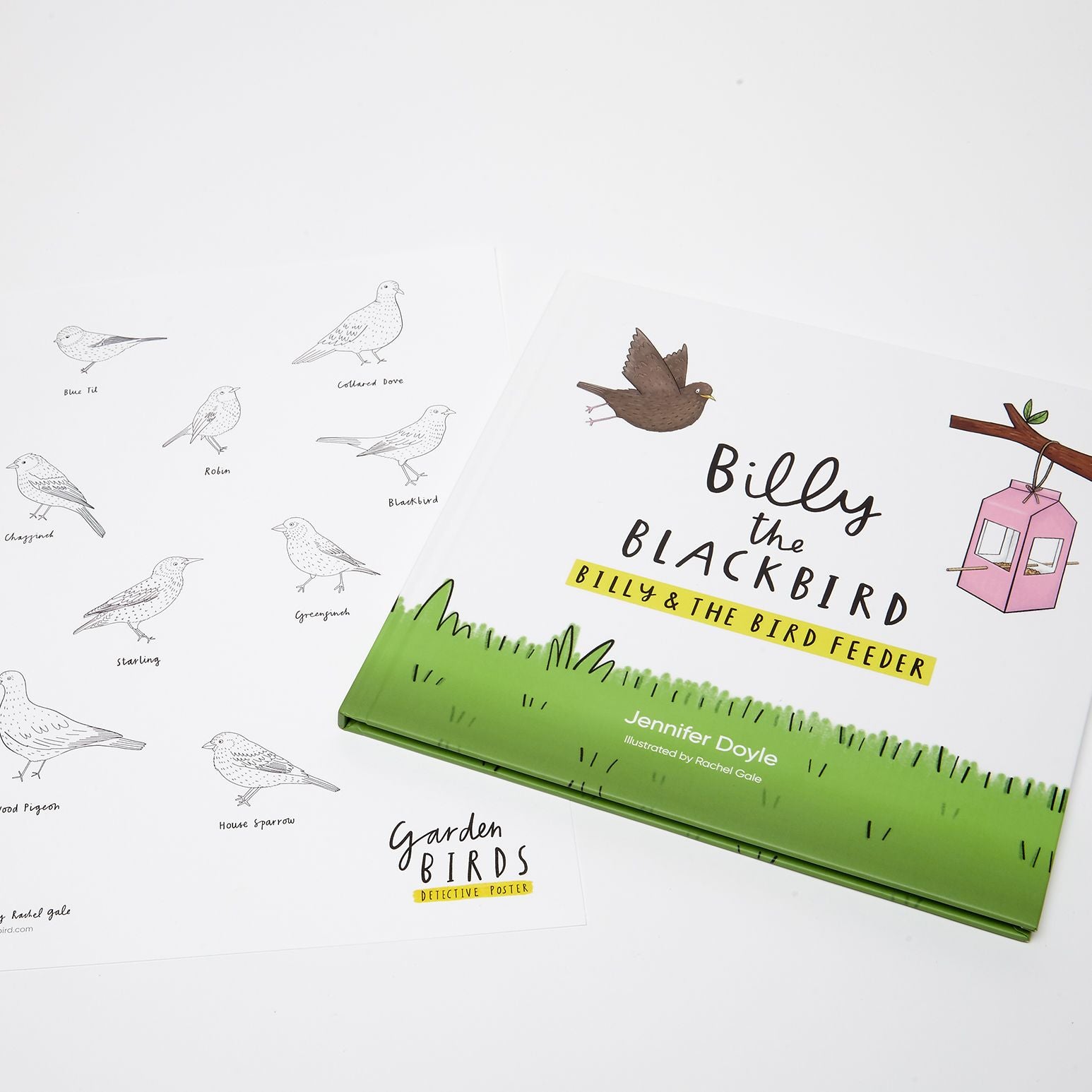 Billy the Blackbird - Children's Book written by Jennifer Doyle