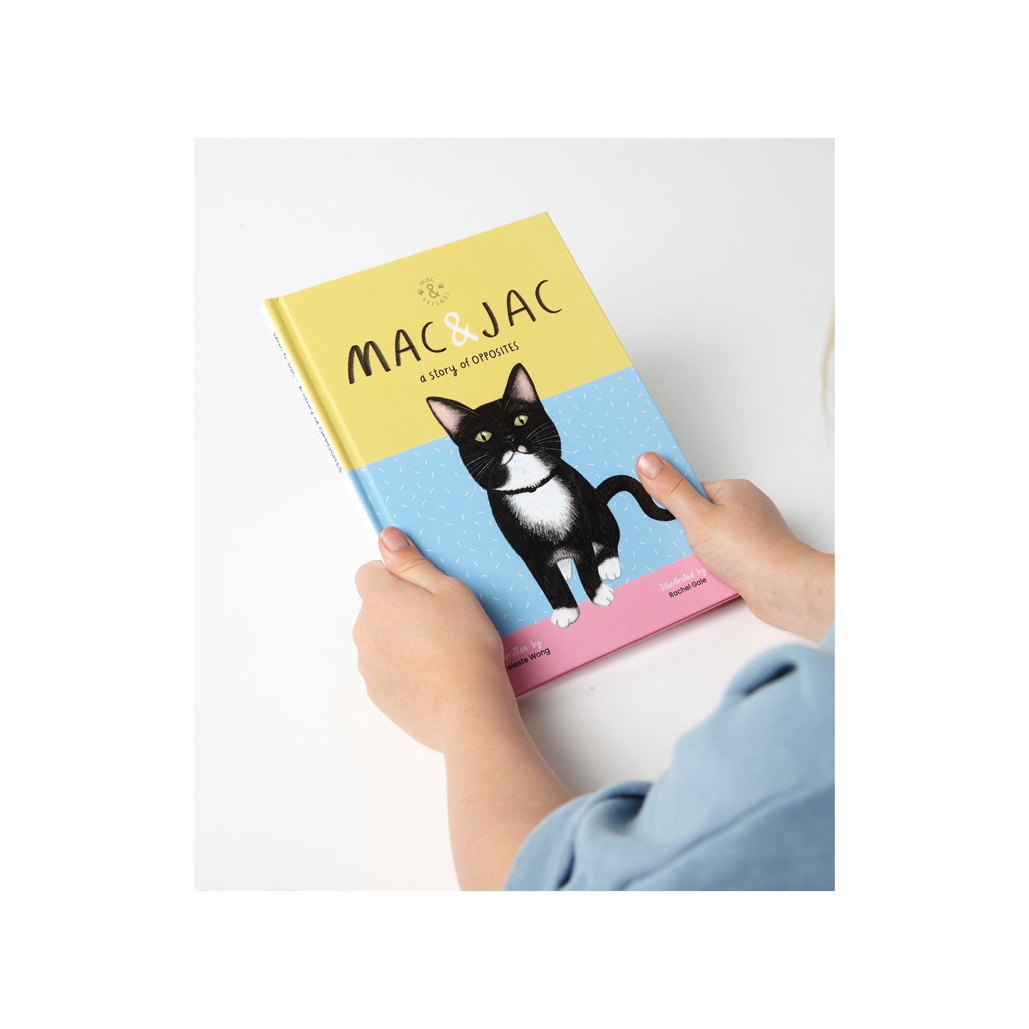 Mac & Jac - A Story of Opposites - NEW! Hard cover, 100% planet-friendly materials
