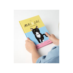 Mac & Jac - A Story of Opposites - NEW! Hard cover, 100% planet-friendly materials