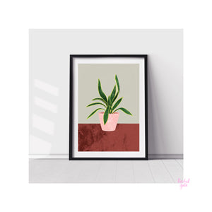 Pilea, Monstera, Mother’s Tongue Art Prints - NEW - The Plant Collection - eco-friendly A4, unframed