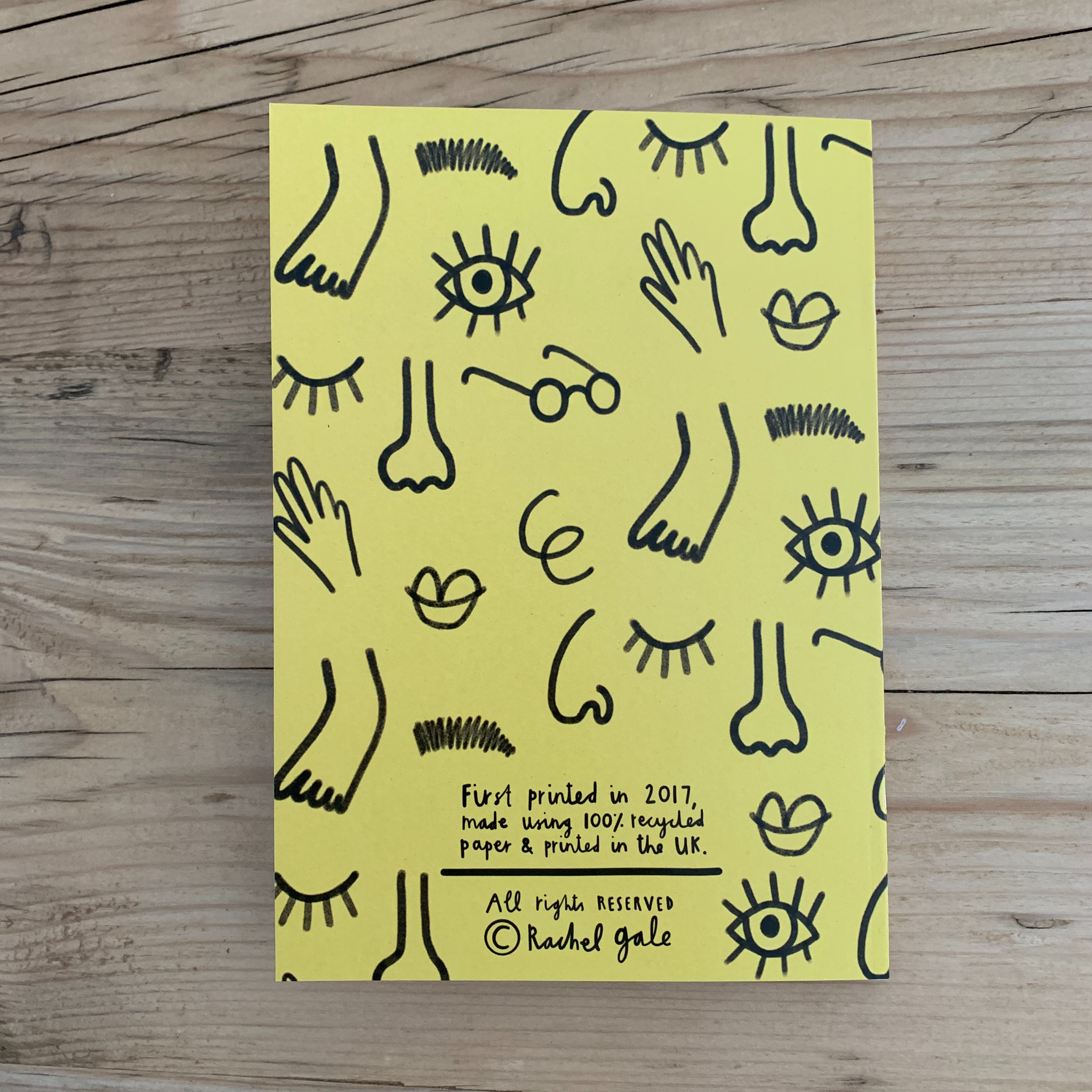 Everyone is Different - A little book with a BIG message - Illustrated and published by Rachel Gale