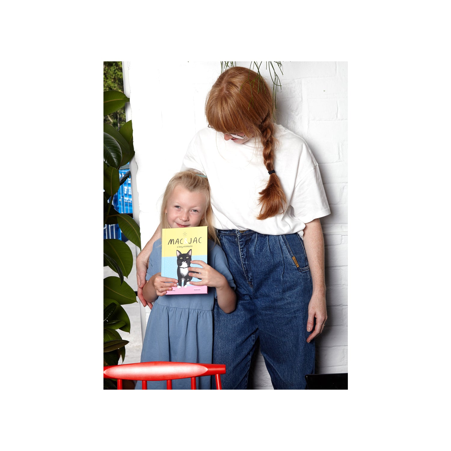 Mac & Jac - A Story of Opposites - NEW! Hard cover, 100% planet-friendly materials