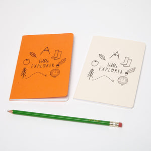 Little Explorer Kids Kit Bag - Organic cotton, screen printed design