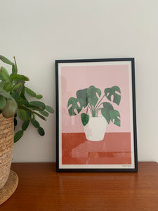 Pilea, Monstera, Mother’s Tongue Art Prints - NEW - The Plant Collection - eco-friendly A4, unframed