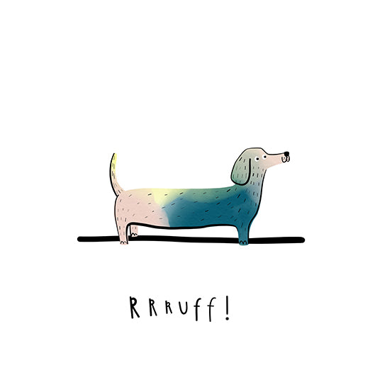 The Doggy Collection Art Prints - 4 designs - A4, unframed, planet friendly materials