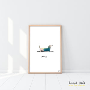 The Doggy Collection Art Prints - 4 designs - A4, unframed, planet friendly materials