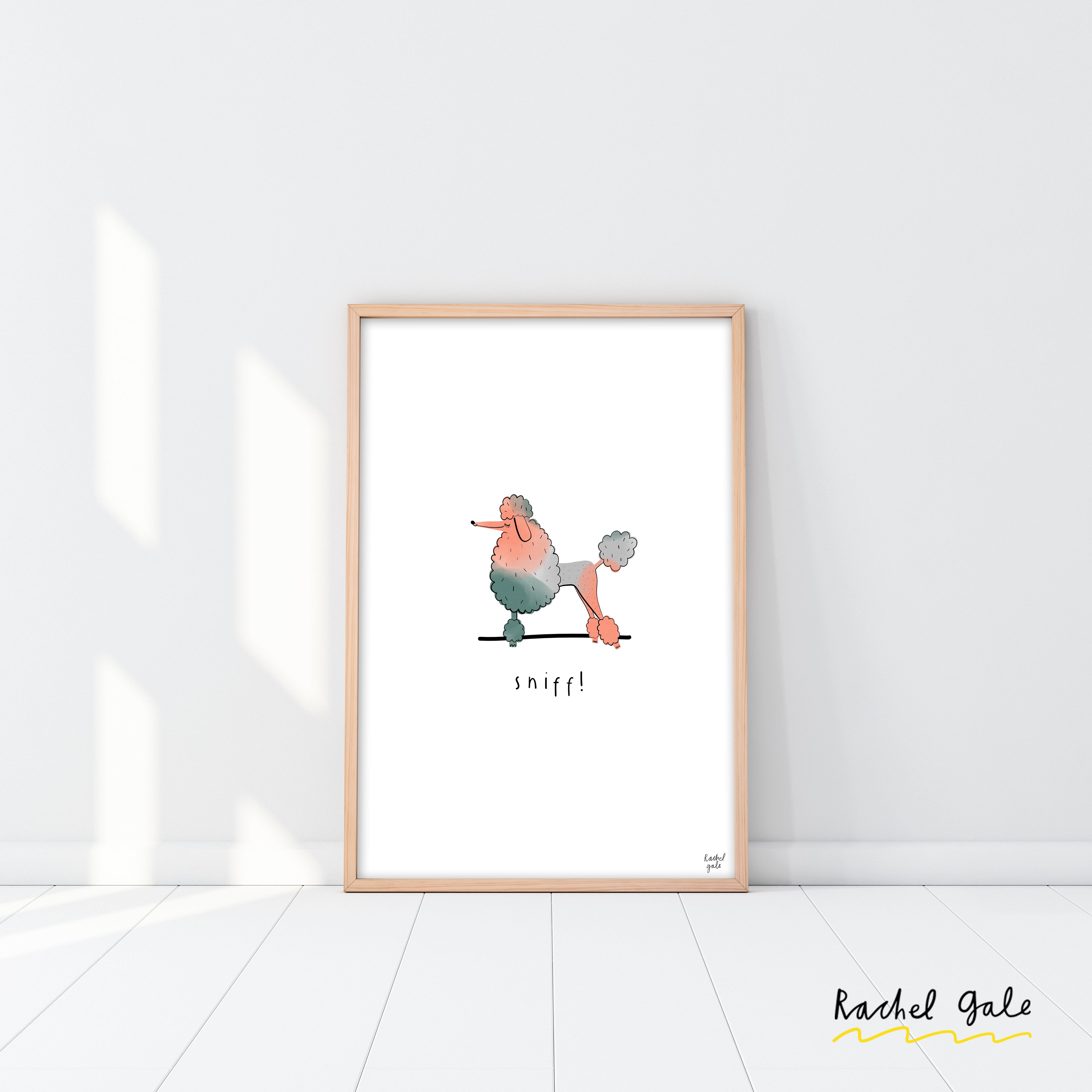The Doggy Collection Art Prints - 4 designs - A4, unframed, planet friendly materials