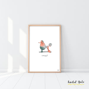 The Doggy Collection Art Prints - 4 designs - A4, unframed, planet friendly materials